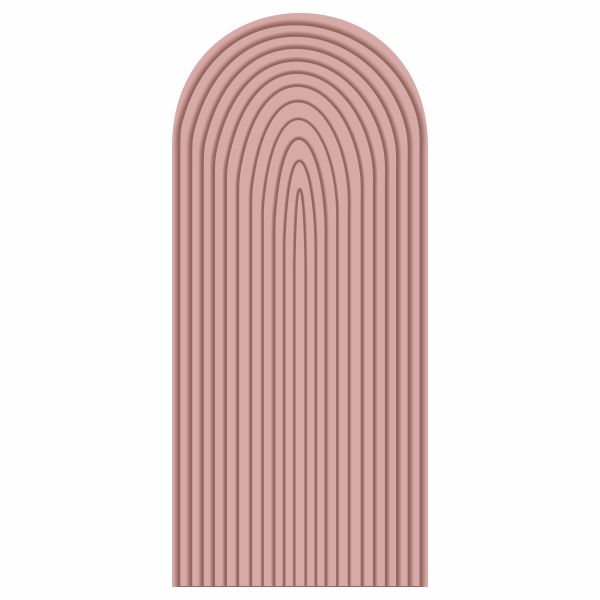 Painel 2x1m Rose Espiral 